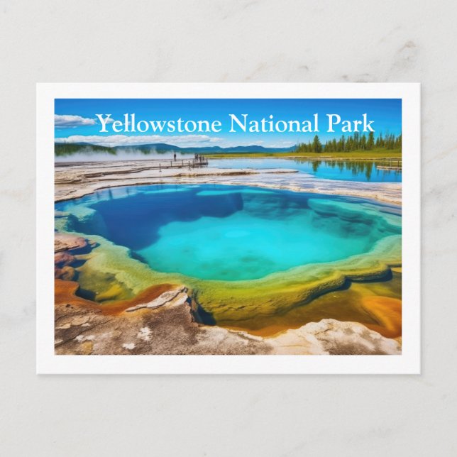 Yellowstone Postcard (Front)