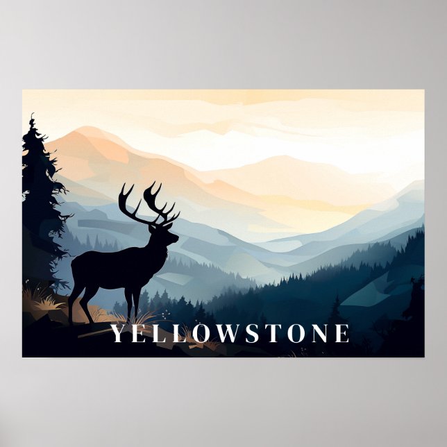 Yellowstone Poster Art  (Front)