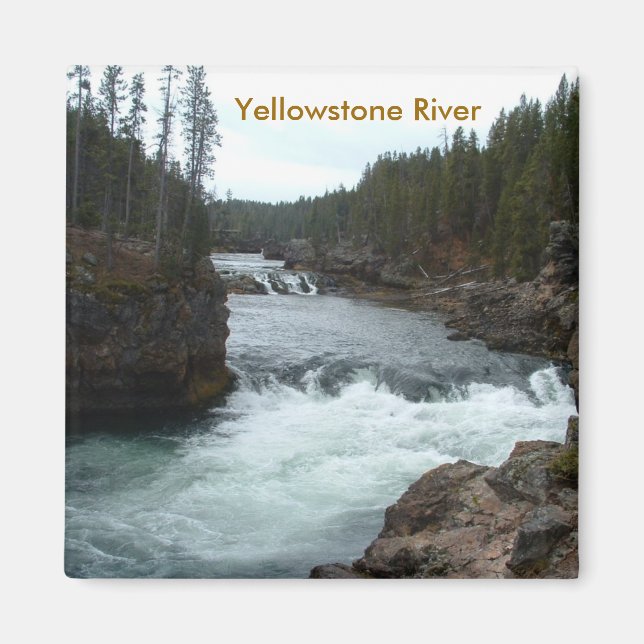 Yellowstone River Magnet (Front)
