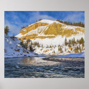 Yellowstone River Poster