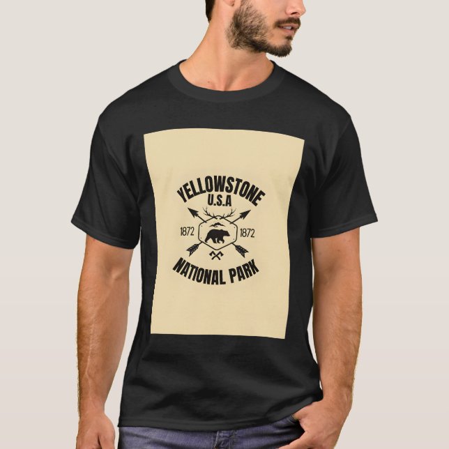 Yellowstone � Spirit of the Mountains T-Shirt (Front)