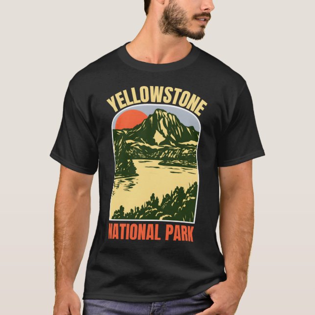 Yellowstone � Spirit of the Mountains T-Shirt (Front)