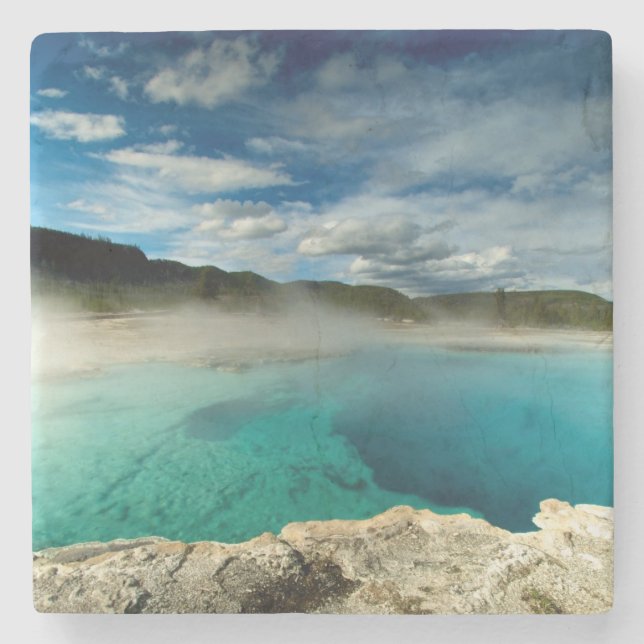 Yellowstone Stone Coaster (Front)