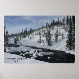 Yellowstone Stream Poster
