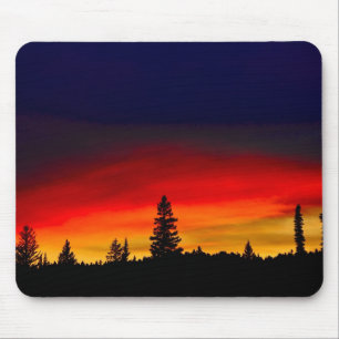 Yellowstone Sunset Mouse Mat