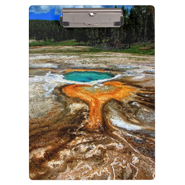 Yellowstone Thermal Pool Clipboard (Front)