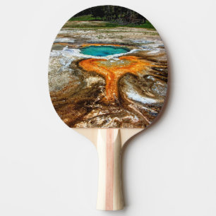 Yellowstone Thermal Pool Ping Pong Paddle
