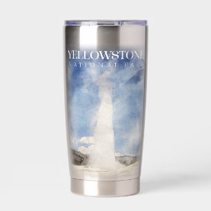 Yellowstone Tumbler, Old Faithful Travel Mug Insulated Tumbler