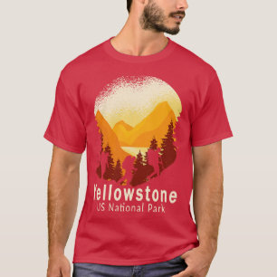 Yellowstone US National Park Wyoming Montana Idaho T-Shirt