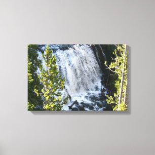 Yellowstone Waterfall Canvas Print