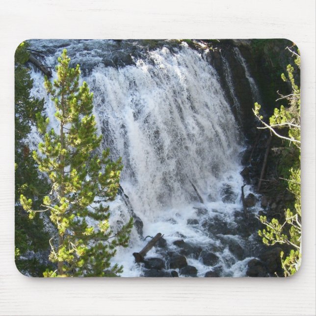 Yellowstone Waterfall Mouse Mat (Front)