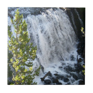 Yellowstone Waterfall Tile