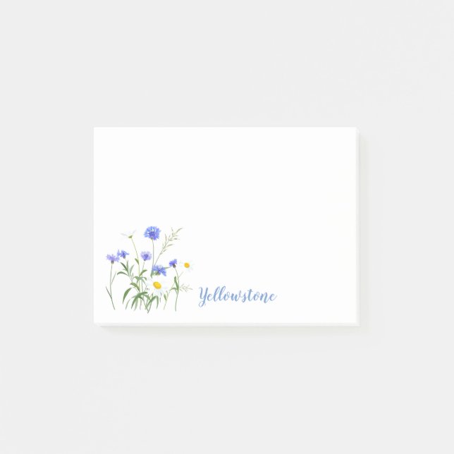 Yellowstone Wildflowers Post-it-Notes Post-it Notes (Front)
