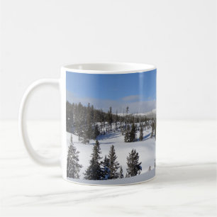 Yellowstone Winter Landscape Photography Coffee Mug
