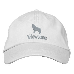 Yellowstone Wolf Embroidered Baseball Cap