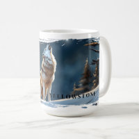 Yellowstone Wolf Mug