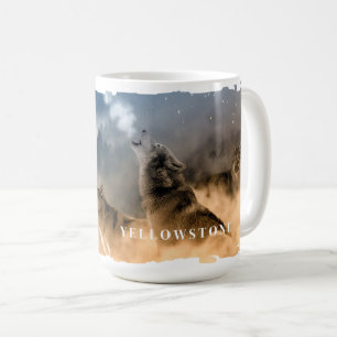 Yellowstone Wolves Mug