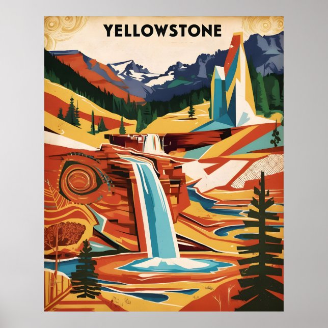 Yellowstone Wonders Poster (Front)