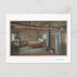 Yellowstone, WYInterior View of Mammoth Camp Postcard