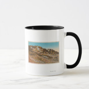 Yellowstone, WYView of Jupiter Terrace Mug