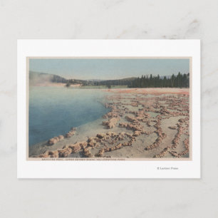 Yellowstone, WYView of Sapphire Pool Postcard