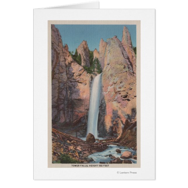 Yellowstone, WYView of Tower Falls (Front)