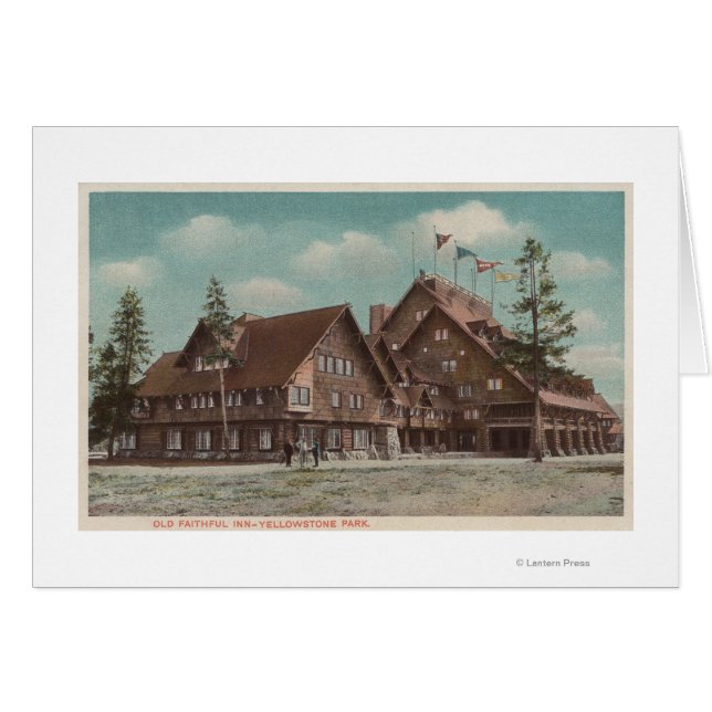 Yellowstone, WYView of Whole Old Faithful Inn (Front Horizontal)