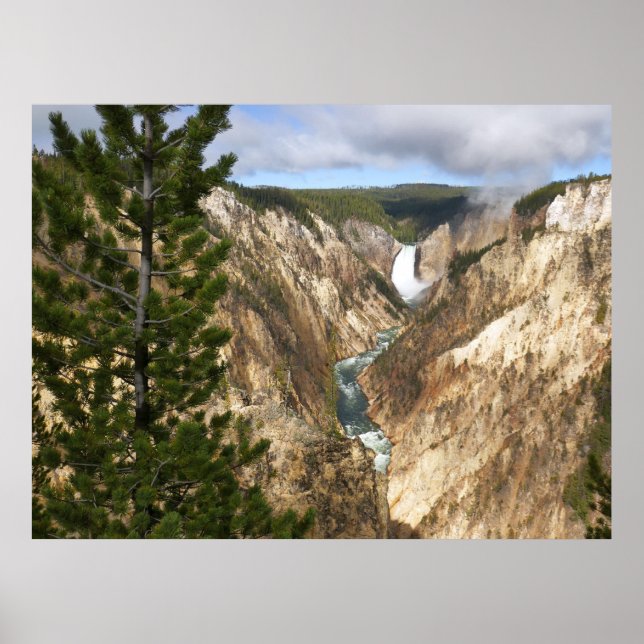 Yellowstone's Artist Point Poster (Front)
