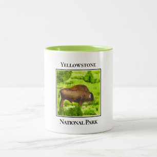 Yellowstone's Gentle Giant Two-Tone Coffee Mug