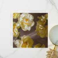 Yelow tulips photo still life, vintage aesthetic