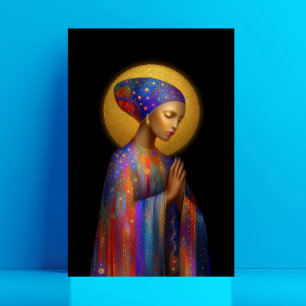 Yemaya Goddess of Love Protection Healing Portrait Postcard