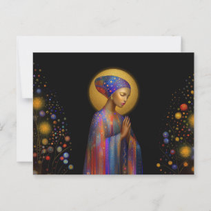 Yemaya Goddess of Love Protection Healing Portrait Postcard