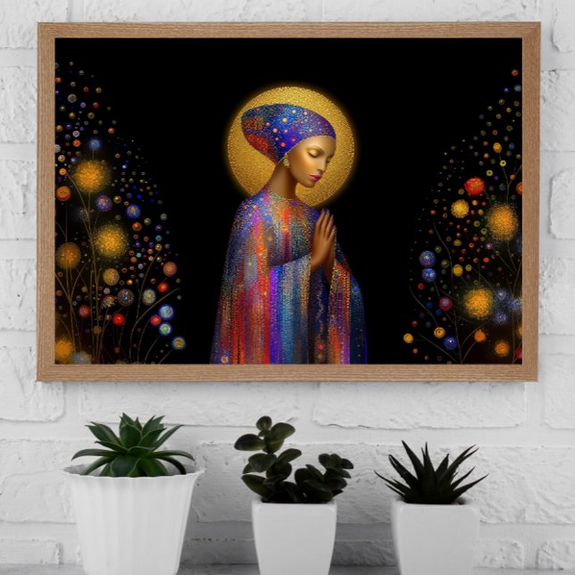 Yemaya Goddess of Love Protection Healing Portrait Poster (Creator Uploaded)