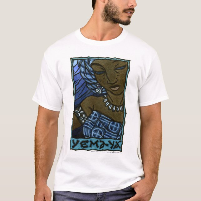 Yemaya Melange Ringer Tee Shirt (Front)