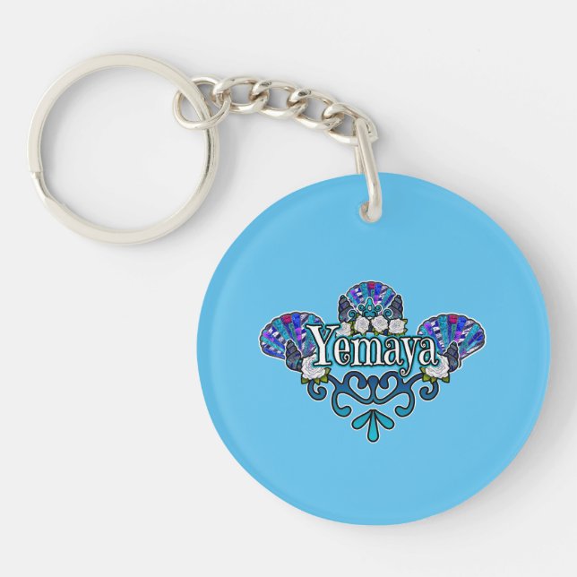 Yemaya Vibes Key Ring (Front)