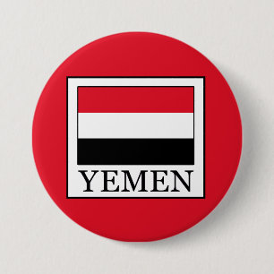 Yemen 7.5 Cm Round Badge