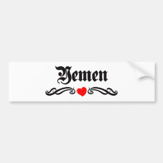 Yemen Bumper Sticker