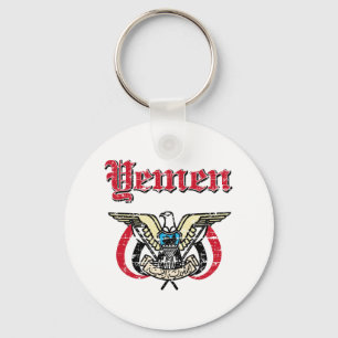 Yemen coat of arms designs key ring