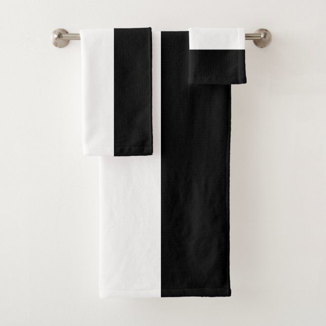 Yemen Flag Bath Towel Set (Insitu)