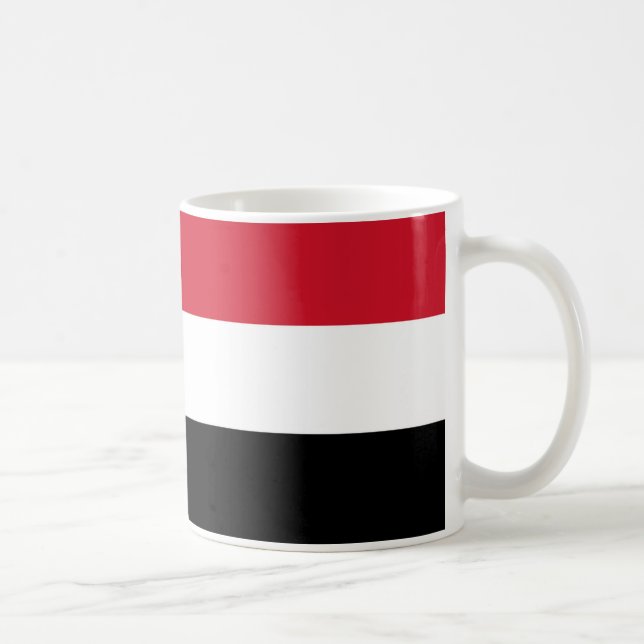  Yemen Flag Ceramic Coffee Mug  (Right)
