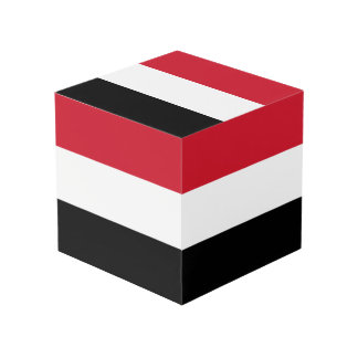 Yemen Flag Cube