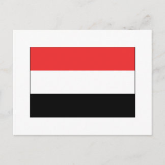 Yemen FLAG International Postcard
