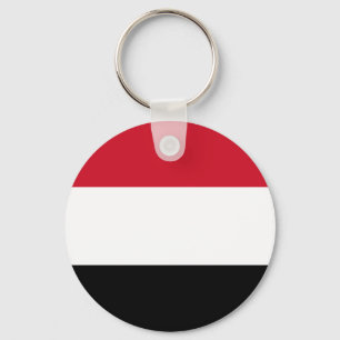 Yemen Flag Key Ring