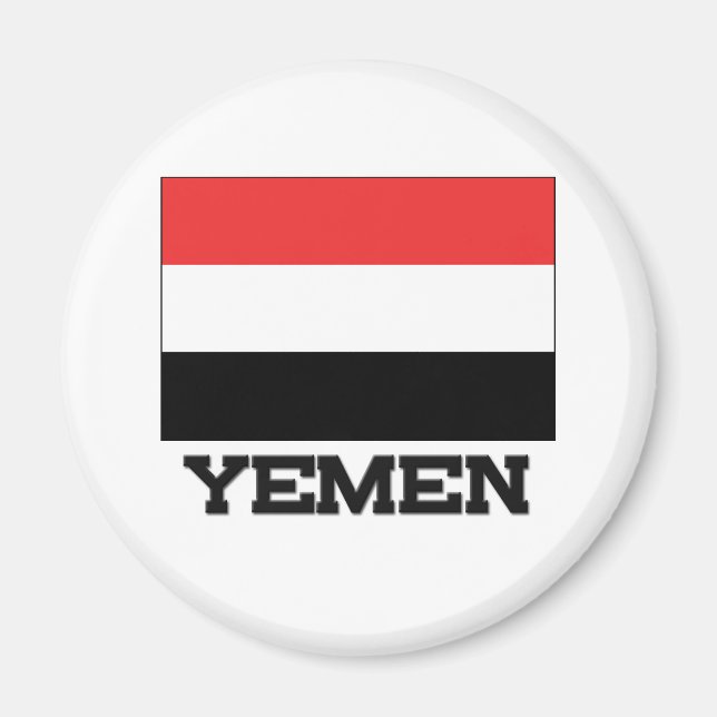 Yemen Flag Magnet (Front)
