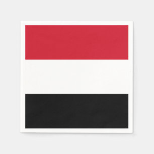Yemen Flag Napkin