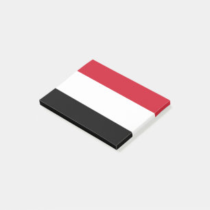 Yemen Flag Post-it Notes