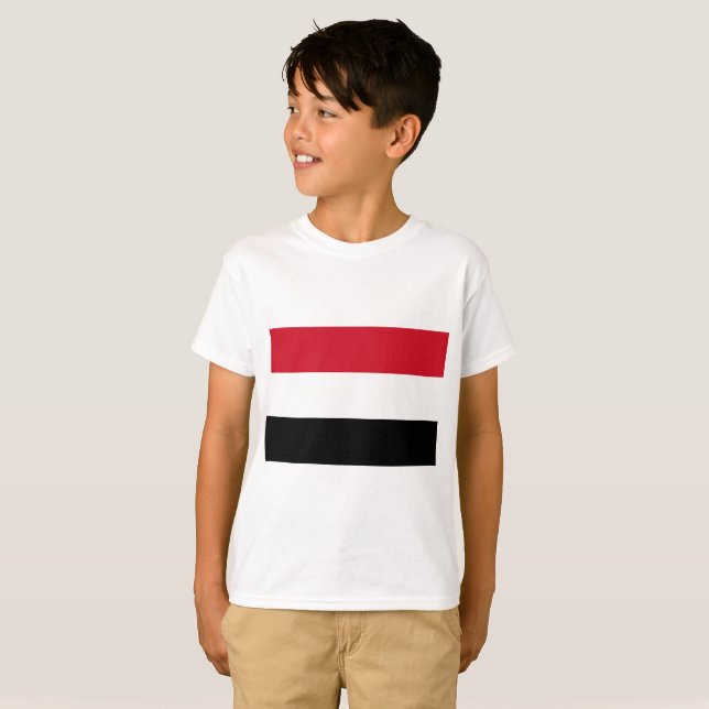 Yemen Flag T-Shirt (Front Full)