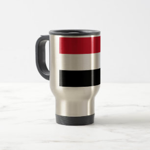 Yemen Flag Travel Mug