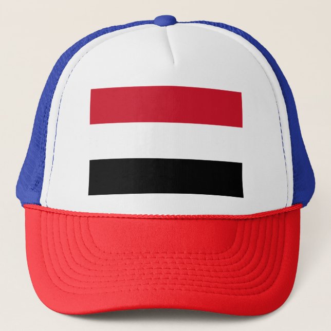Yemen Flag Trucker Hat (Front)