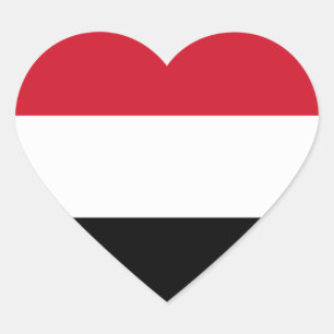 yemen heart sticker
